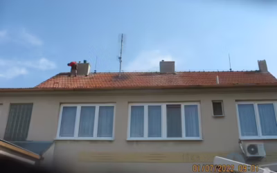 Opravu komínů+úprava krytiny kolem nich+povrchová úprava rýn a okapů