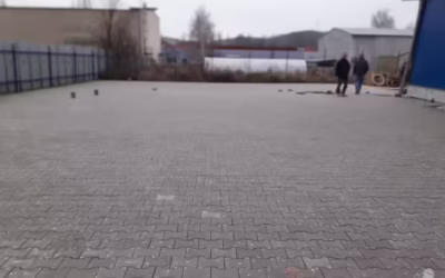 Zámková dlažba na klíč